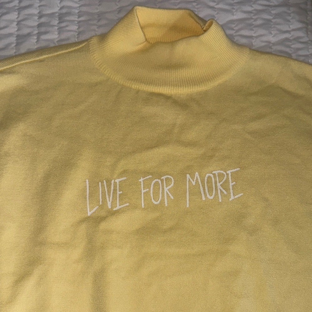 Yellow Turtleneck Sweater - Picture 2 of 5